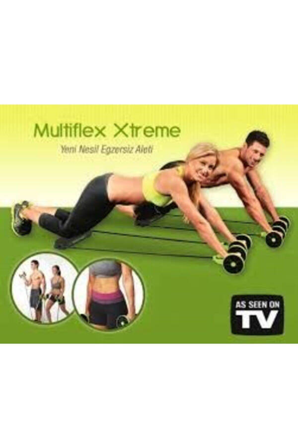 Multiflex Extreme Pro G'ildirakli Fitness Mashq Usulining Sport Anjomlari - 2