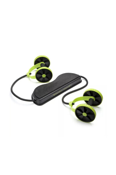 Multiflex Xtreme Tekerlekli Lastikli Karın Egzersiz Spor Aleti - Siyah - İBOVİA