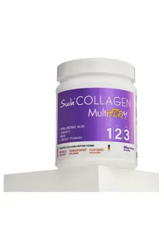Multiform Collagen Unflavored 300g - 9600 mg Hydrolyzed Collagen Peptides - Type 1, Type 2, Type 3 - SUDA COLLAGEN (1)