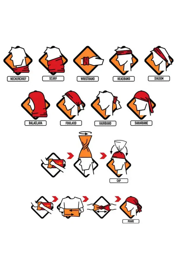 Multifunctional Flag Of Kazakhstan Uv Face Mask Buff Baf Headband Bandana Do Rag Hairband - 2