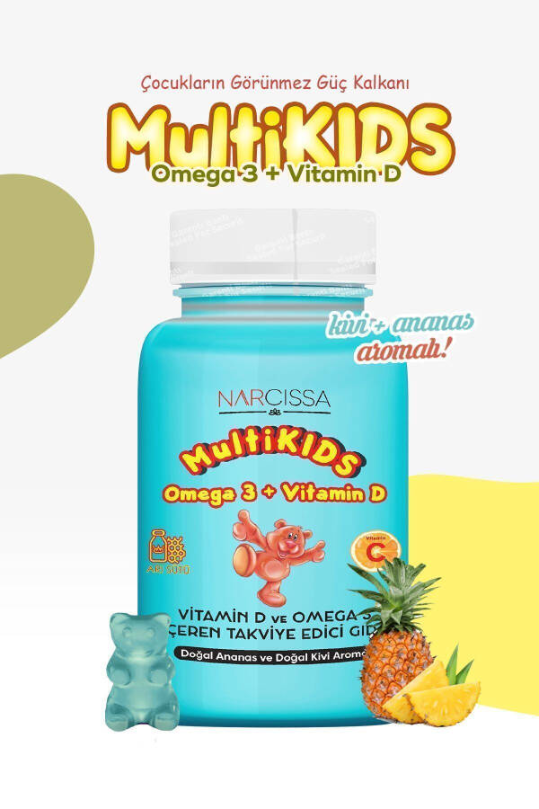 Multikids Omega 3 & D Vitamini - 1