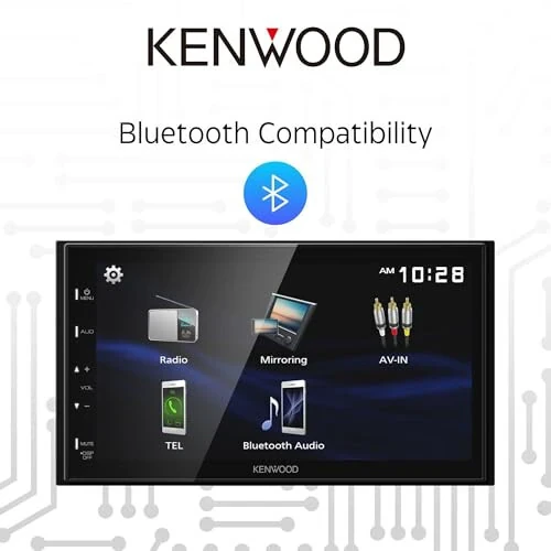 Мультимедийный ресивер Kenwood DMX129BT с Bluetooth - 4