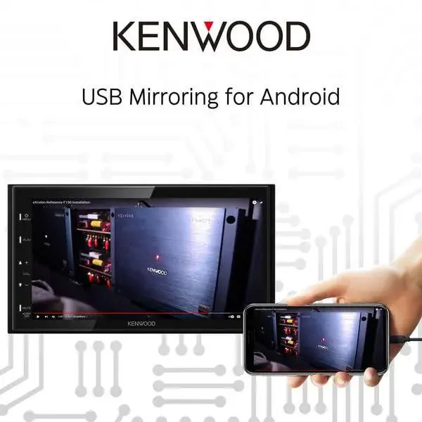 Мультимедийный ресивер Kenwood DMX129BT с Bluetooth - 5