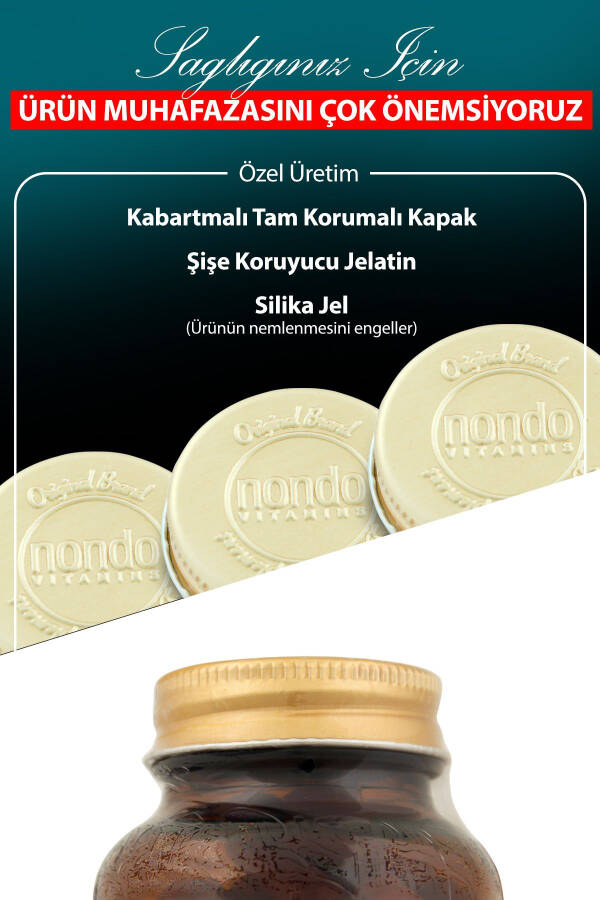 Multivitamin Erkaklar uchun 30 ta Tabletka (A,B1,B2,B3,B6,B7,B12,C,D,E,H VITAMINLARI, PANAX GINSENG, SAW PALMETTO) - 5