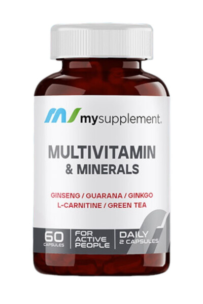 Multivitamin Minerallar 60 Kapsula Vitamin & Mineral - 1