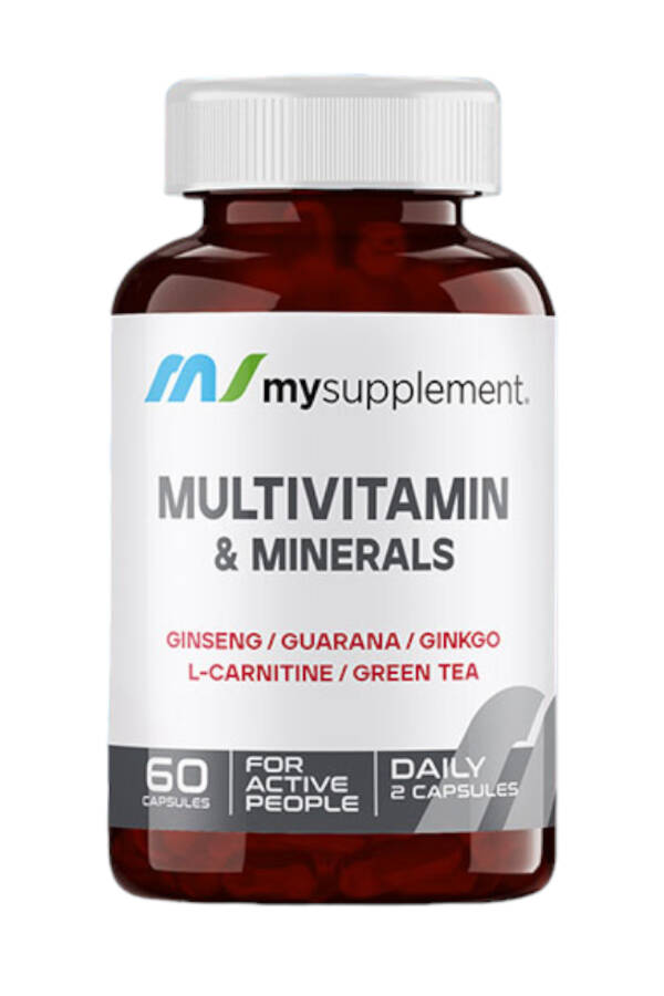 Multivitamin Mineraller 60 Kapsül Vitamin & Mineral - 2