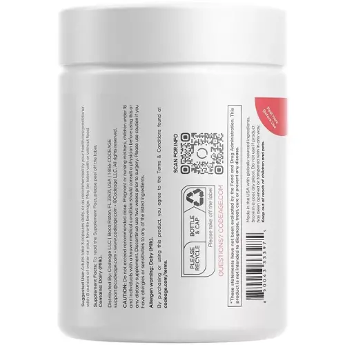 Multivitamin Recovery Elite Max Supplement - A, C, D, E, B-Kompleks vitaminlari, Muhim minerallar, Antioksidantlar, Colostrum, Fitonutriyentlar, Pantetin, Non-GMO, Sport Multivitaminlar - 90 kapsula-Ochiq Aralash - CODEAGE (1)
