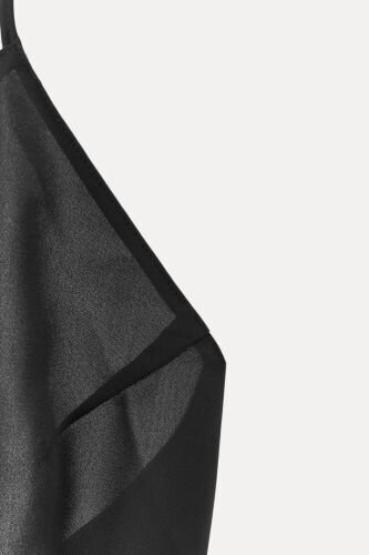 MULTIWAY STRAP MAXI SLIP DRESS-Black - 6