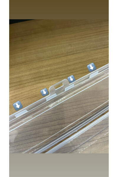 Multix Çatal Kaşık Bıçak Saklama Kutusu - Çekmece Düzenleyici Seyahat Ve Piknik Seti-ŞEFFAF - 3