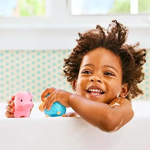 Munchkin Baby Bath Toy Squirts for Babies and Toddlers 9 Months and Up, Farm and Ocean Animal Squirters, 16 Pack - MUNCHKIN (1)