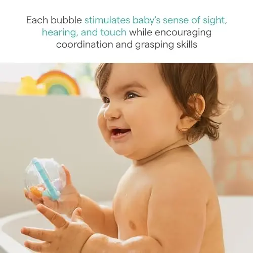 Munchkin® Float & Play Bubbles™ Baby and Toddler Bath Toy, 4 Count - 1