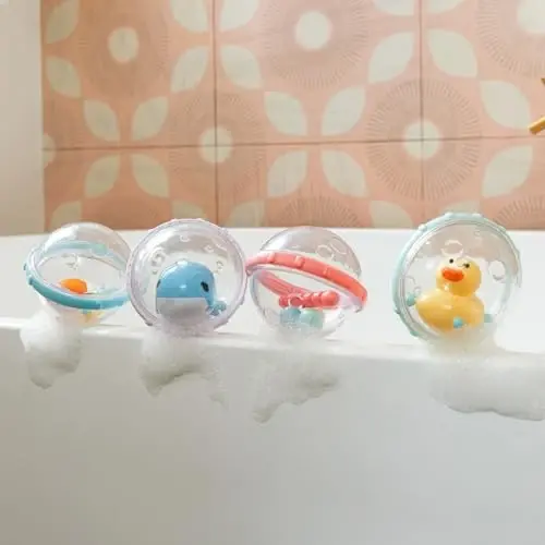 Munchkin® Float & Play Bubbles™ Baby and Toddler Bath Toy, 4 Count - MUNCHKIN® (1)