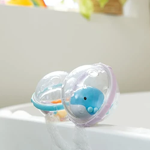 Munchkin® Float & Play Bubbles™ Baby and Toddler Bath Toy, 4 Count - 5