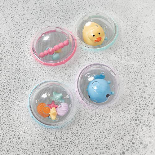 Munchkin® Float & Play Bubbles™ Baby and Toddler Bath Toy, 4 Count - 4