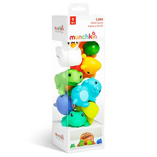 Munchkin® Ocean™ Squirts Bebek ve Yürümeye Başlayan Çocuk Banyo Oyuncakları, 8'li Paket - 11