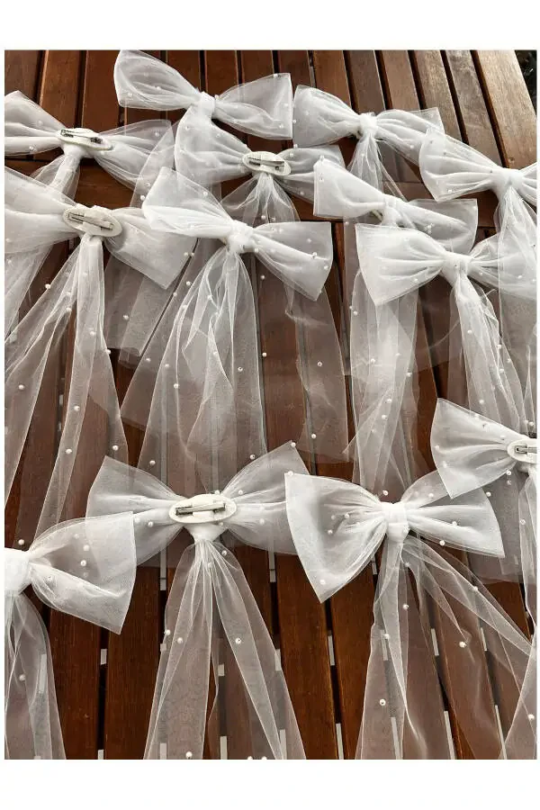 Muntazam mato, kamonli munchoqlar bilan bezatilgan kelin pardasi, munchoqlar bilan bezatilgan kelin pardasi qisqichi, muntazam mato - 47