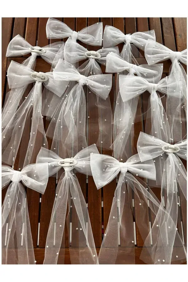 Muntazam mato, kamonli munchoqlar bilan bezatilgan kelin pardasi, munchoqlar bilan bezatilgan kelin pardasi qisqichi, muntazam mato - 36