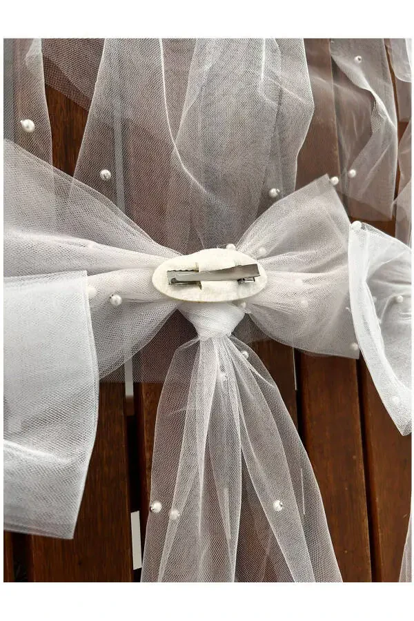 Muntazam mato, kamonli munchoqlar bilan bezatilgan kelin pardasi, munchoqlar bilan bezatilgan kelin pardasi qisqichi, muntazam mato - 22