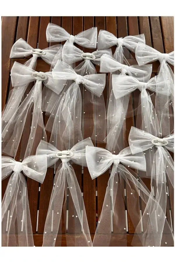 Muntazam mato, kamonli munchoqlar bilan bezatilgan kelin pardasi, munchoqlar bilan bezatilgan kelin pardasi qisqichi, muntazam mato - 16