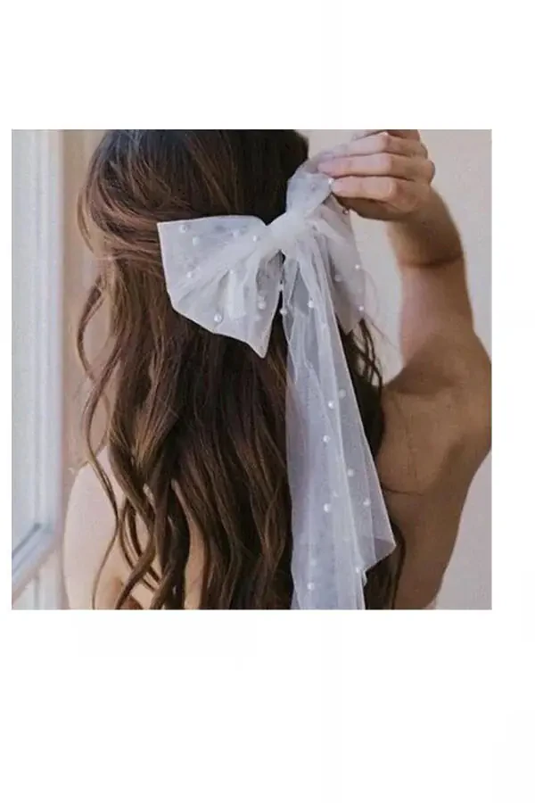 Muntazam mato, kamonli munchoqlar bilan bezatilgan kelin pardasi, munchoqlar bilan bezatilgan kelin pardasi qisqichi, muntazam mato - 2