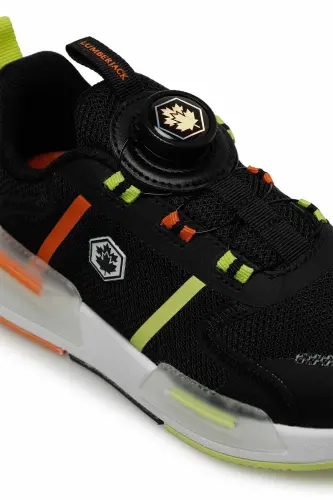 MURDA JR 4FX Siyah Erkek Çocuk Spor Ayakkabı-Siyah - 7