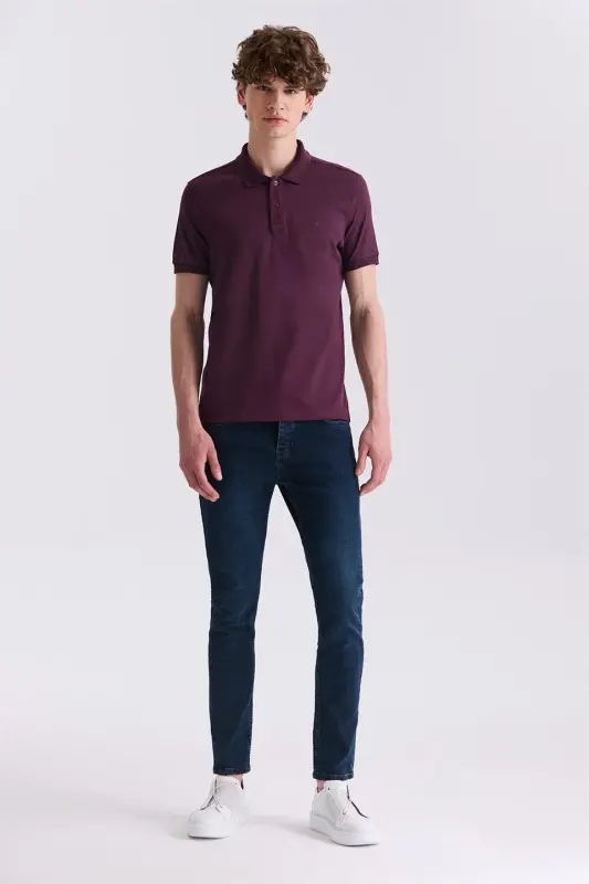 Murdum Slim Fit Polo Collar T-Shirt - 2