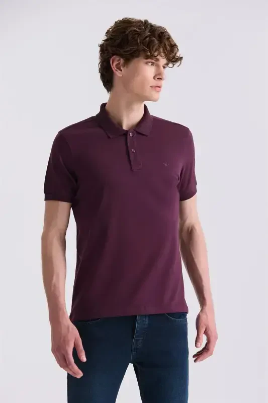 Murdum Slim Fit Polo Collar T-Shirt - Modazone