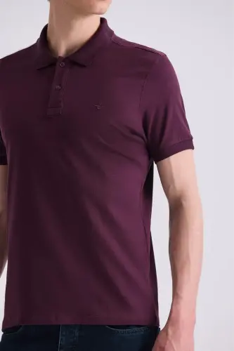 Murdum Slim Fit Polo Y воротник Futbolka - 3