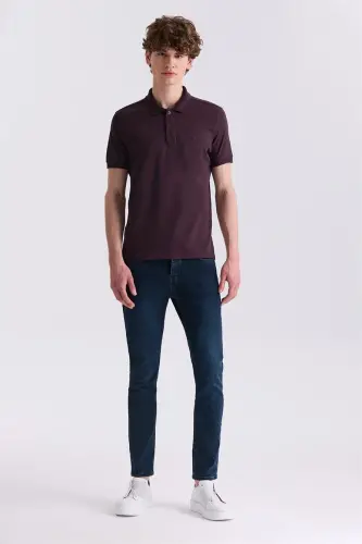 Murdum Slim Fit Polo Y воротник Futbolka 