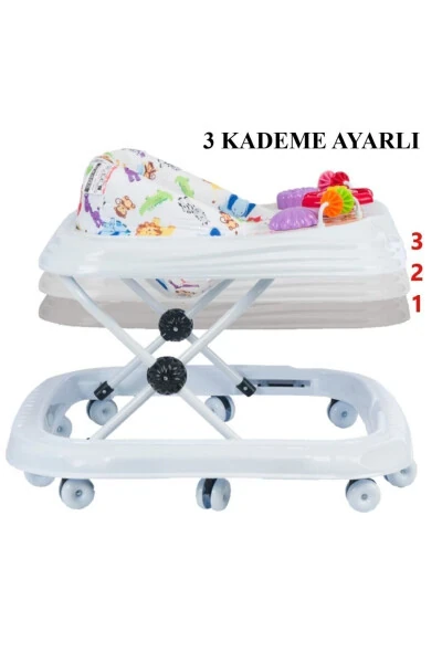 Musical and Light-Up Baby Walker with 3 Adjustable Heights - LAYLİNE (1)