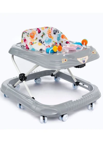 Musical and Light-Up Baby Walker with 3 Adjustable Heights - LAYLİNE