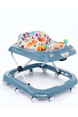 Musical and Lighted 3-Stage Spider Baby Walker with Toys 