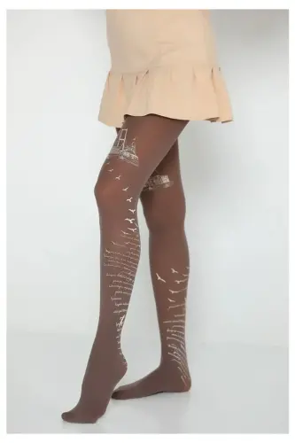 Muskat Mikro 40 Opak Mat Külotlu Чорап-MUSKAT 10 