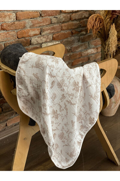 MUSLIN BABY BLANKET 70X70 - GIZABO