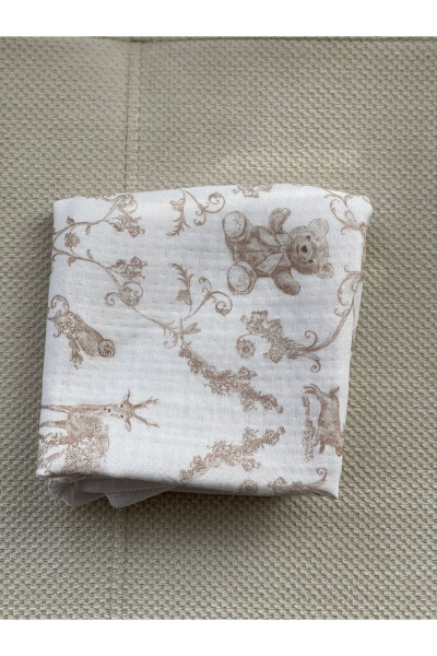 MUSLIN BABY BLANKET 70X70 - 3