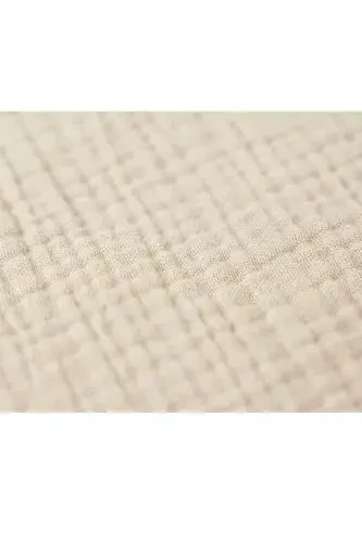 Muslin Kumaş 6'li Bebek Mama Önlüğü Ağız Mendili Müslim Bebek Terleme Mendili 40x40 CM - 6