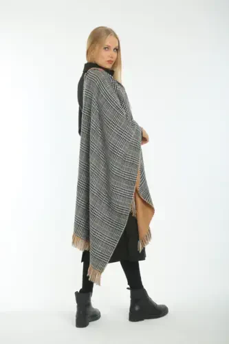 Mustard Color Double-Sided Women's Scarf-MUSTARD - 4