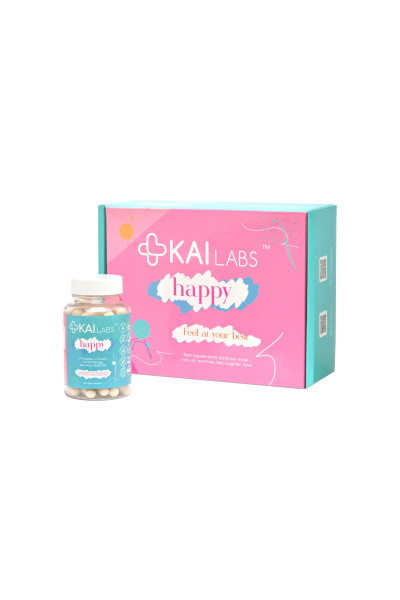 Mutlu 60 Vegan Kapsül Triptofan, 5htp, Tirozin, Centella Asiatica (gotu Kola), B2, B3, B6 Kailabs - 2