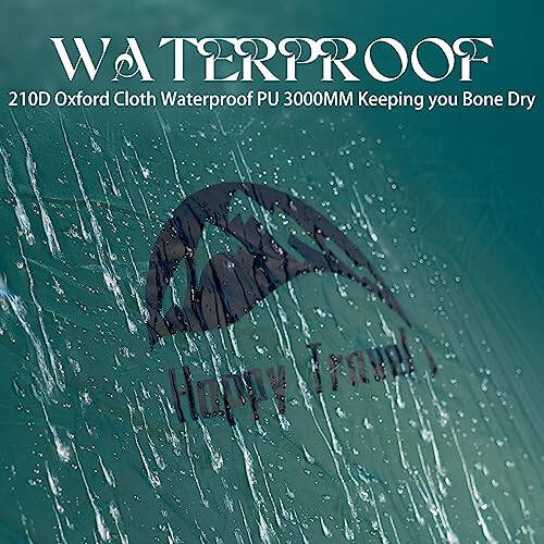 Mutlu Seyahat 1/2/3/4 Kişilik Kamp Çadırı, Anında Kolay Açılır Kamp Çadırları, Otomatik Su Geçirmez Aile Kamp Çadırı, Kolay Kurulumlu Çadır, Taşınabilir Rüzgar Geçirmez Kubbe Çadır Kamp Yürüyüş ve Seyahat İçin - 5