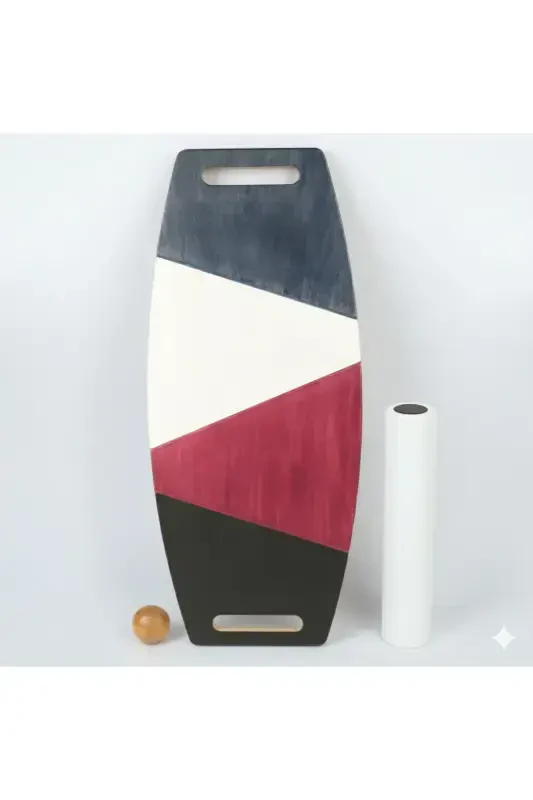 Muvozanat Taxtasi Balance Board Ikki Funktsiyali Gym Board Rocket Board 73 x 31 CM - 1