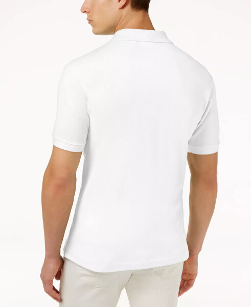 Мужская Поло с коротким рукавом L.12.12 Classic Fit Piqué Белая - 2