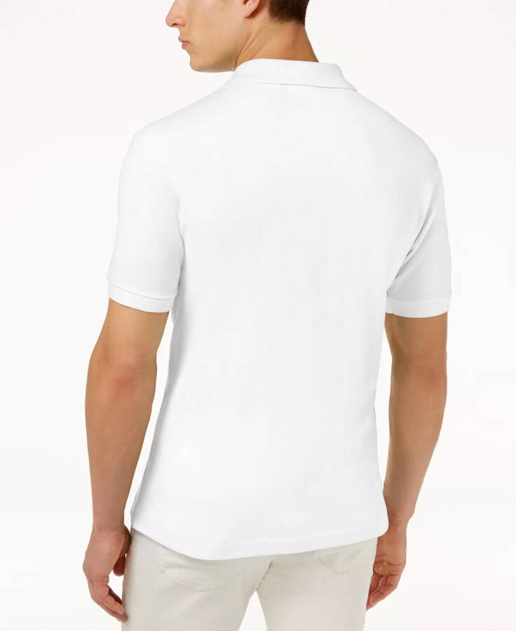 Мужская Поло с коротким рукавом L.12.12 Classic Fit Piqué Белая - 2