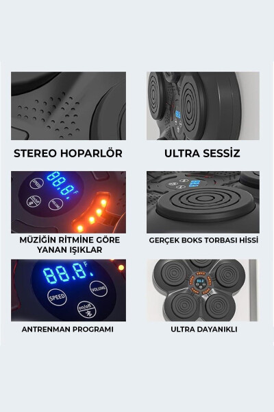 Müzikli Duvar Boks Padi - 3