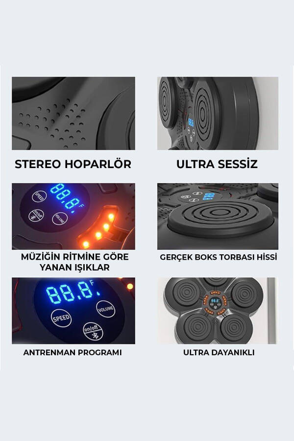 Müzikli Duvar Boks Padi - 3