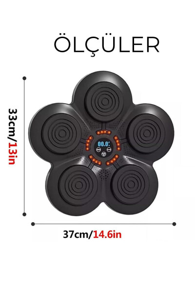 Müzikli Duvar Boks Padi - 5