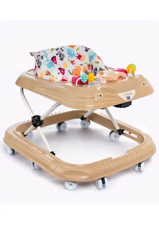 Müzikli Ve Işıklı 3 Kademeli Oyuncaklı Bebek Yürüteci-SOMON - 1