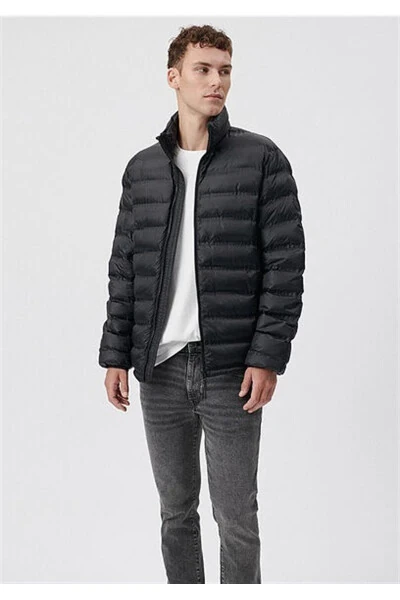 Мужская черная пуховая куртка M0110190-71379 - MAVI (1)