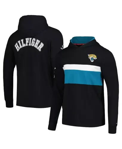 Мужская черная толстовка Jacksonville Jaguars Morgan с длинным рукавом - черная - 1