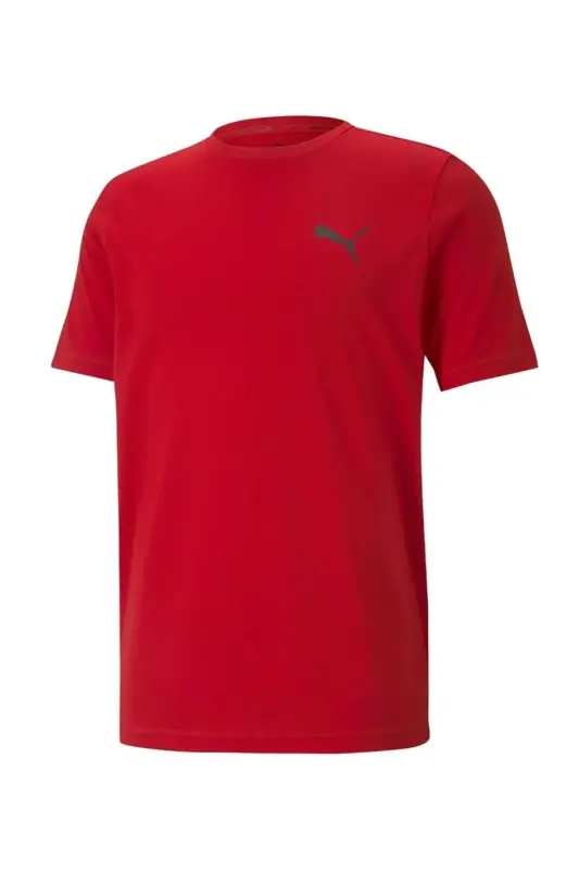 Мужская футболка Active Small Logo-Красный - PUMA