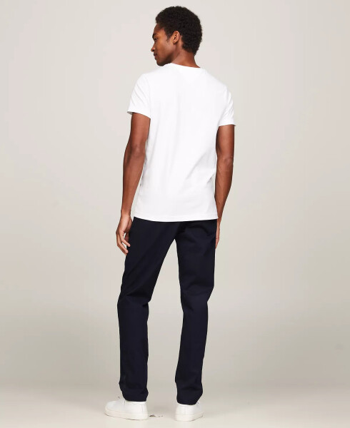 Мужская футболка из стрейч-хлопка Slim Fit, цвет: сонно-голубой - 12